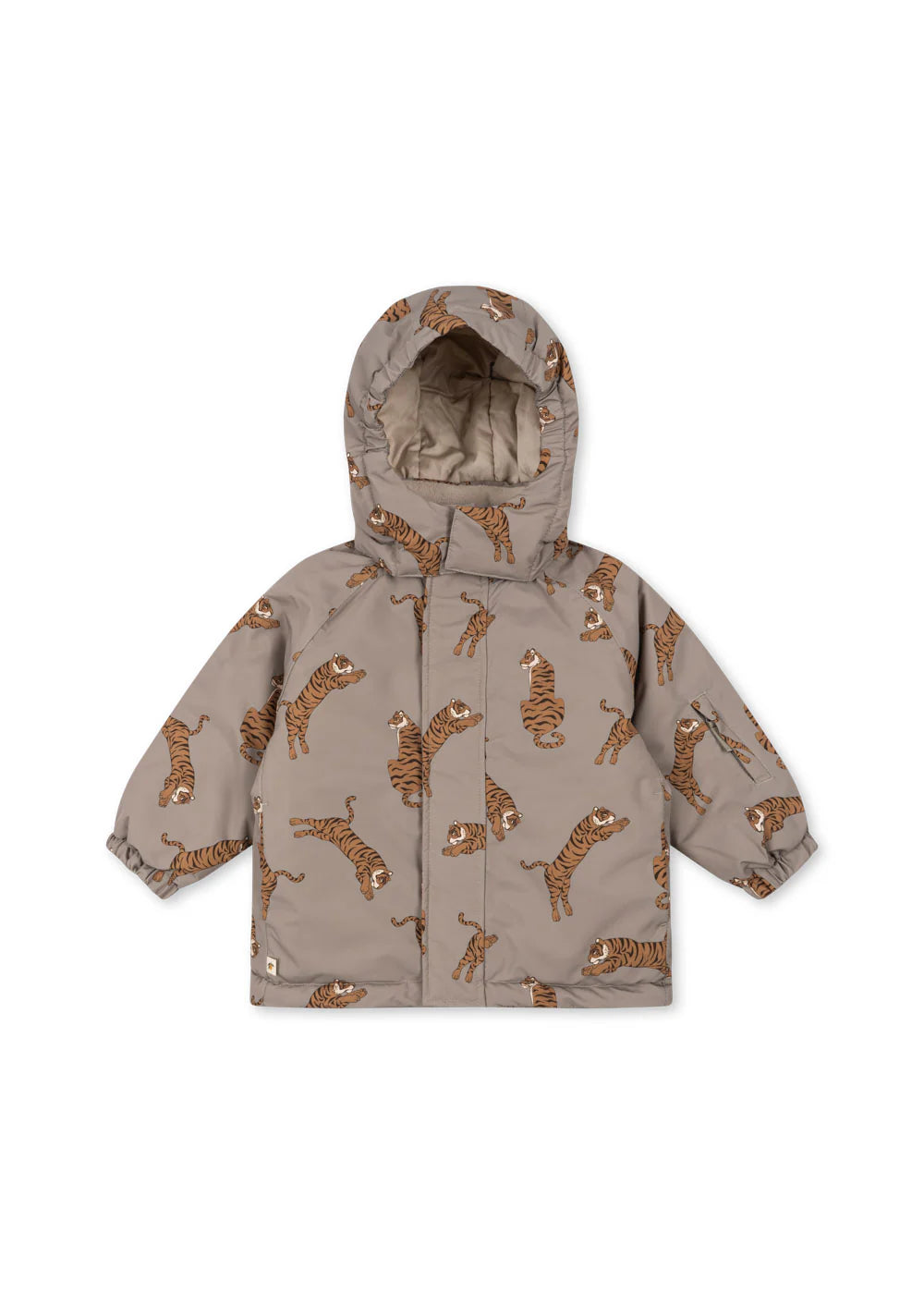 Konges Sløjd - Mismou Winterjacke in Beige mir Tigern