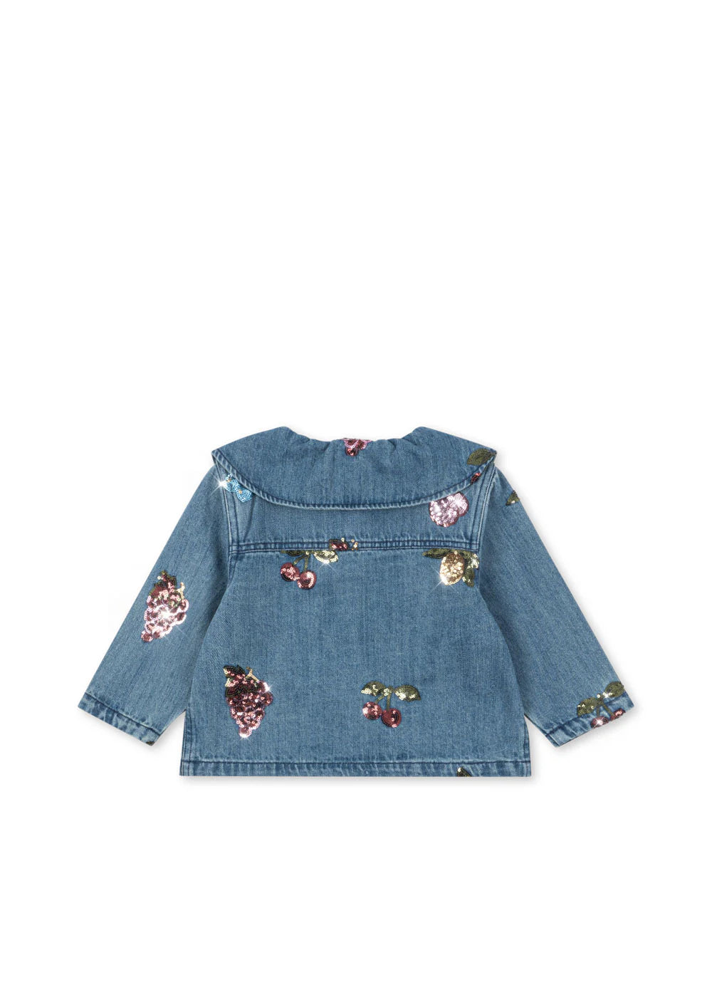 Konges Sløjd - Jeansbluse / Jacke Magot mit Stickerei