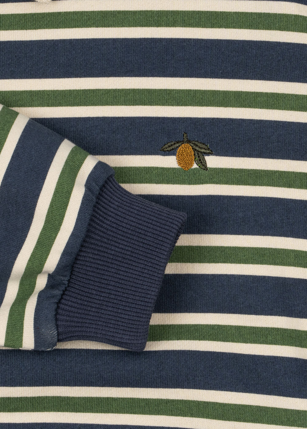 Konges Sløjd - Spotty Polo gestreift mit Zitrone