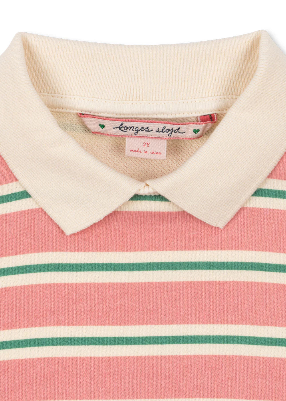 Konges Sløjd - Spotty Polo gestreift mit Kirsche