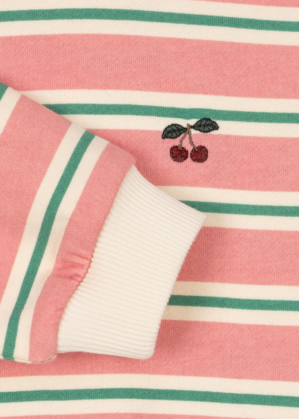 Konges Sløjd - Spotty Polo gestreift mit Kirsche
