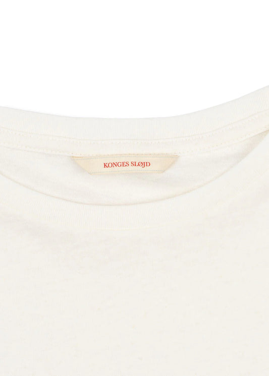 Konges Slojd - ERA MINI&ME MUM Shirt in weiss mit roten Print limitiert