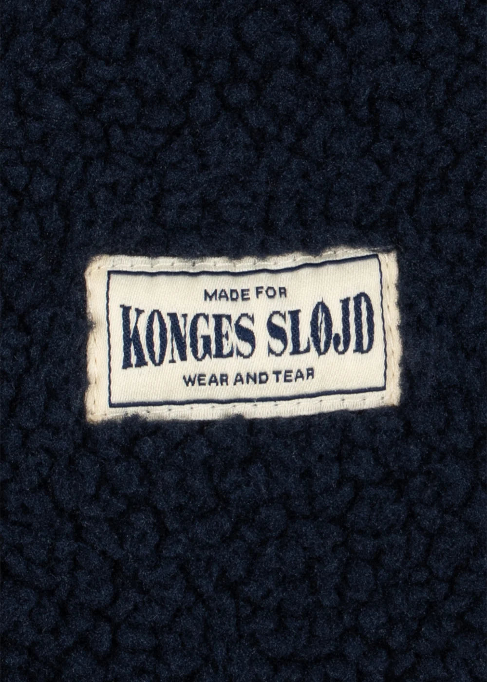Konges Slojd - Kinder Teddyweste Jody in Navyblue PRE ORDER