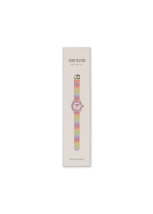 Konges Slojd - Kinderuhr Rainbow