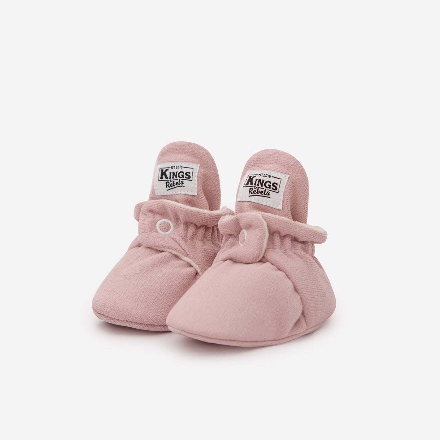 Kings & Rebels - Gamuza Classic Babyboots in Rosewood