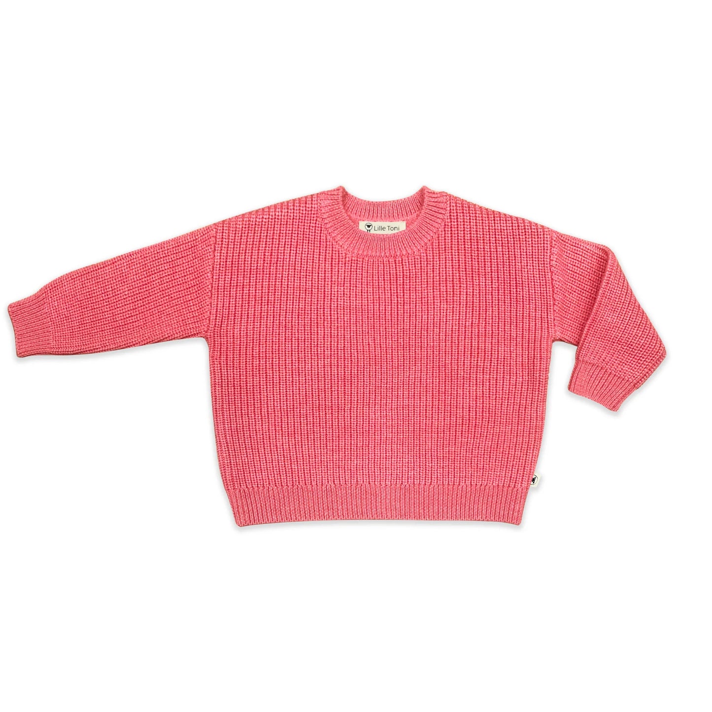Lille Toni - Pullover Paul aus 100 % Merinowolle in CHERRY New in AW25