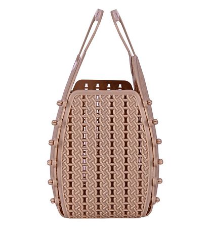 AyKasa - faltbare Tasche Mini 26-20-10 in Warm Taupe