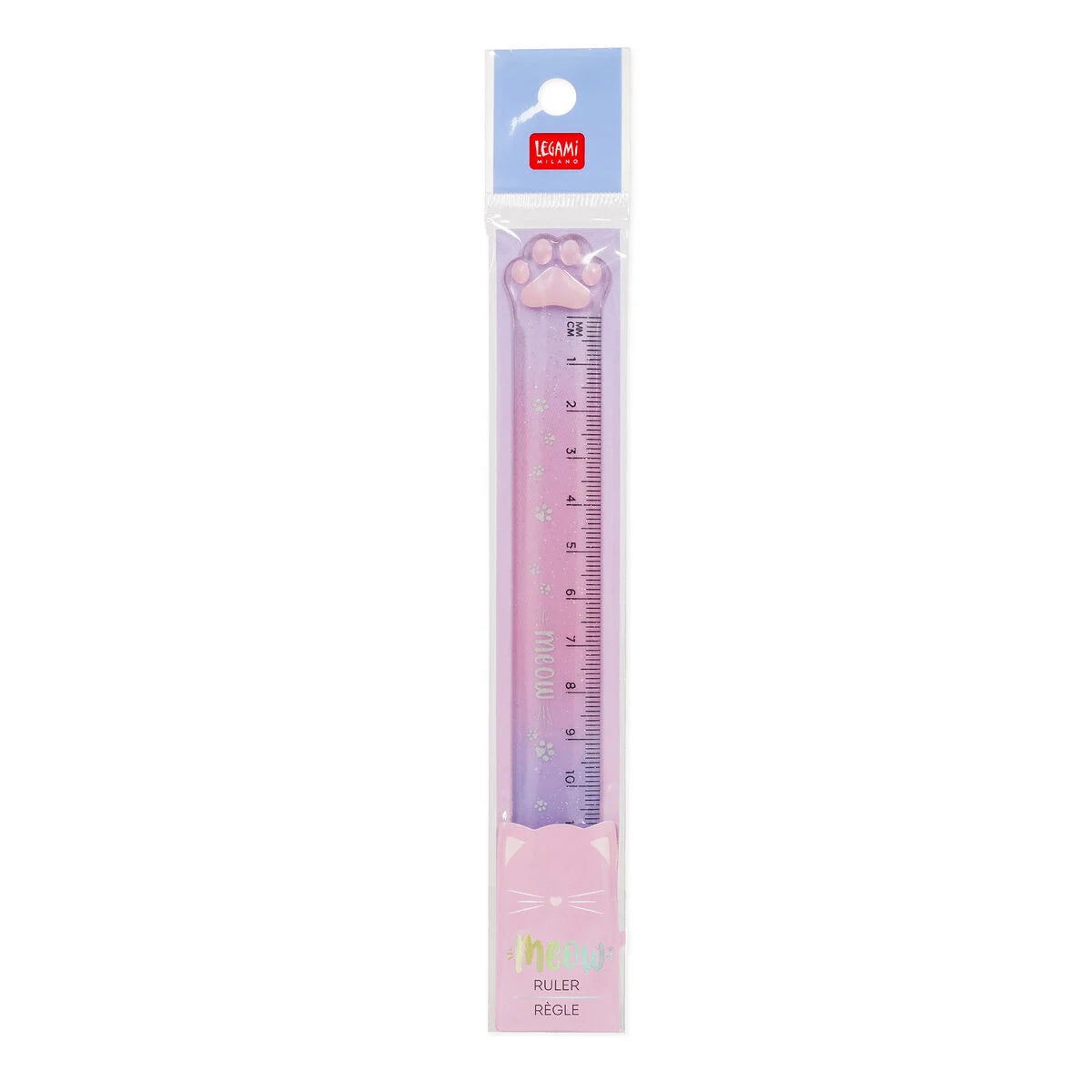 Legami - Lineal Meow Katze in Rosa / Lila