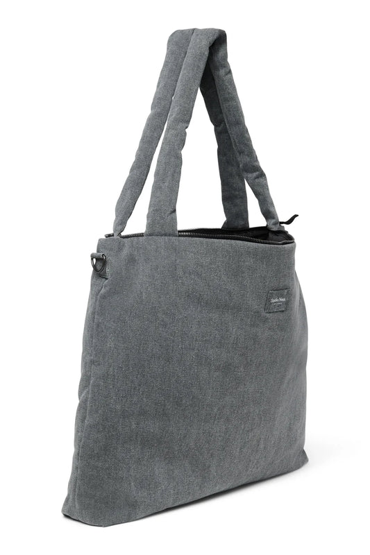 Studio Noos - Solid Denim Grey Wickeltasche
