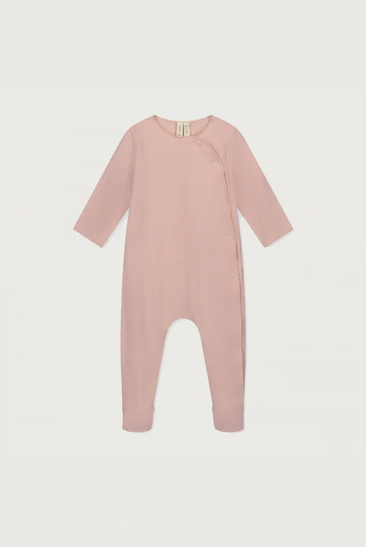 Gray Label -Strampler Overall in Faded Pink Einteiler 100 % Biobaumwolle Strampler