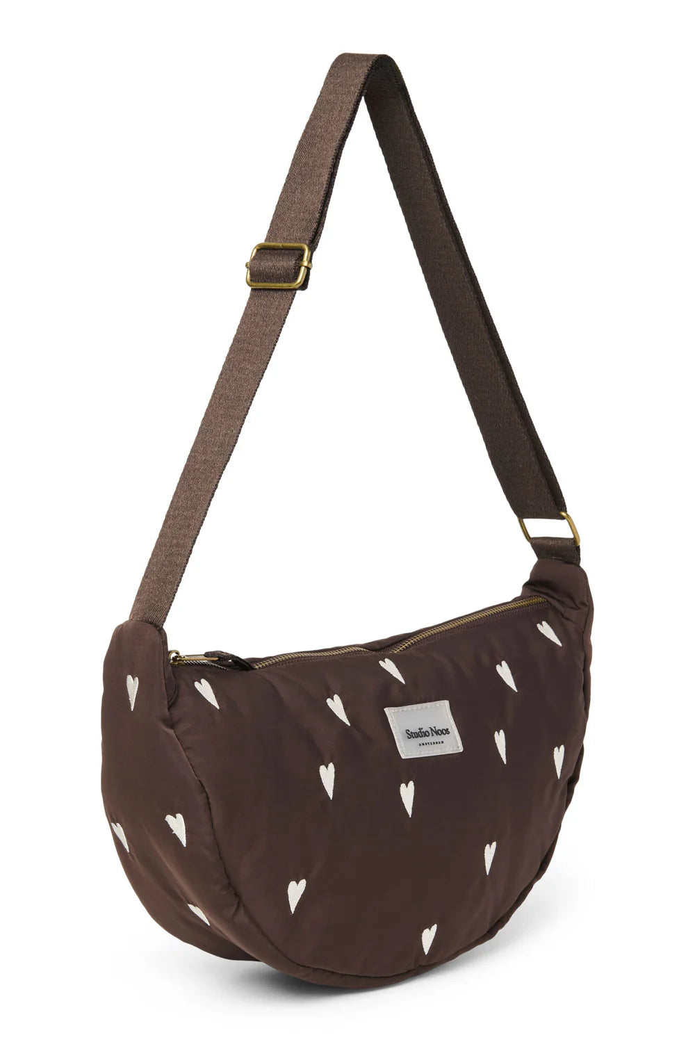 Studio Noos - Fanny Adult Brown Puffy mit Herzen