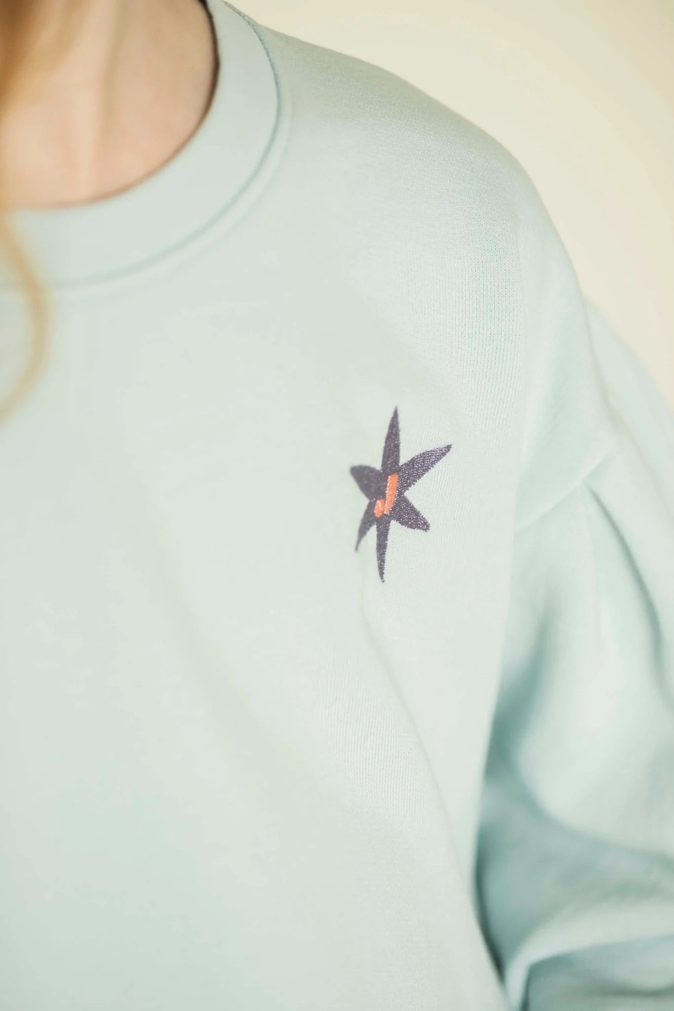 Jenest - Ballon Sweater Cool Blue mit Stick
