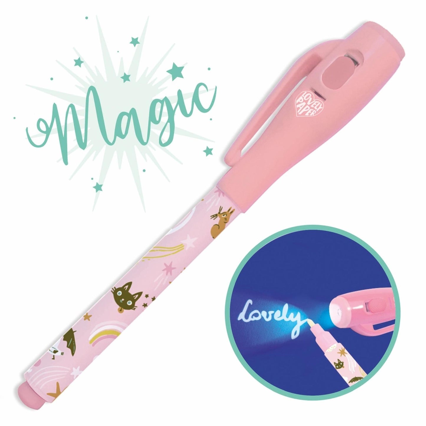 Djeco - Magic Pen Zauberstift in Rosa Lucille