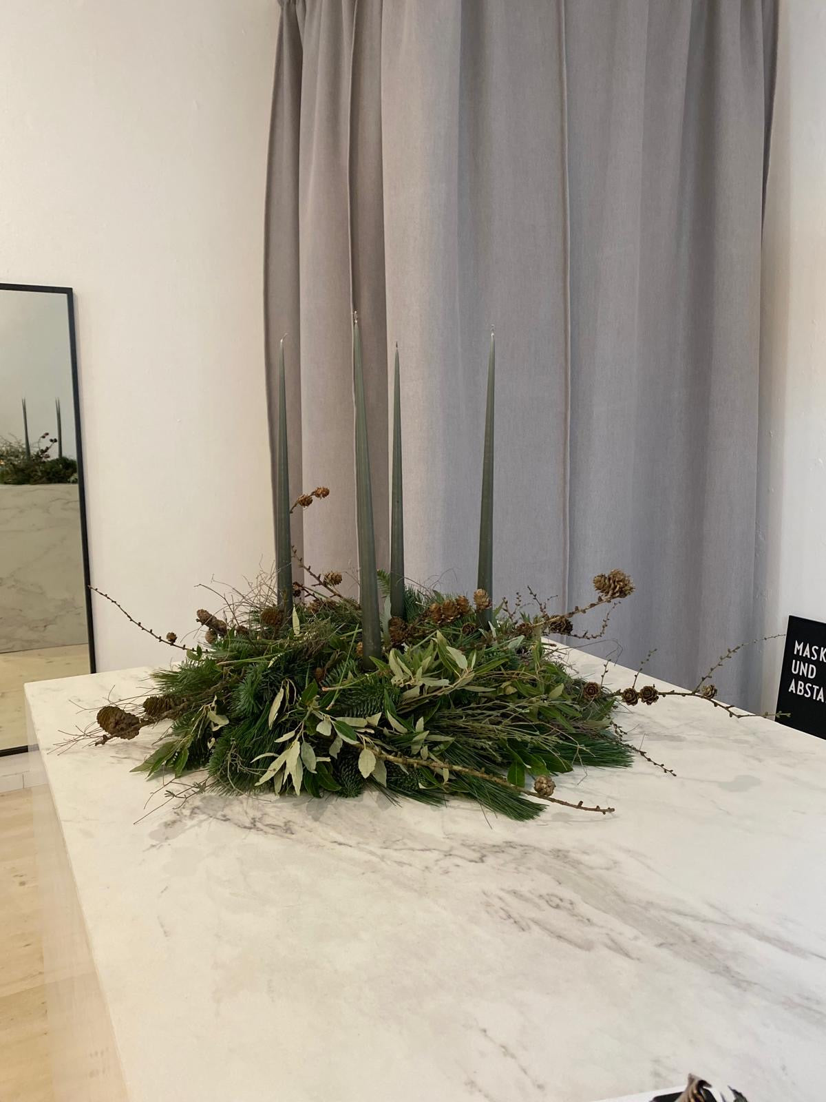 Workshop -  entwerfe deinen eigenen Adventskranz zusammen mit der Blumenmanufaktur