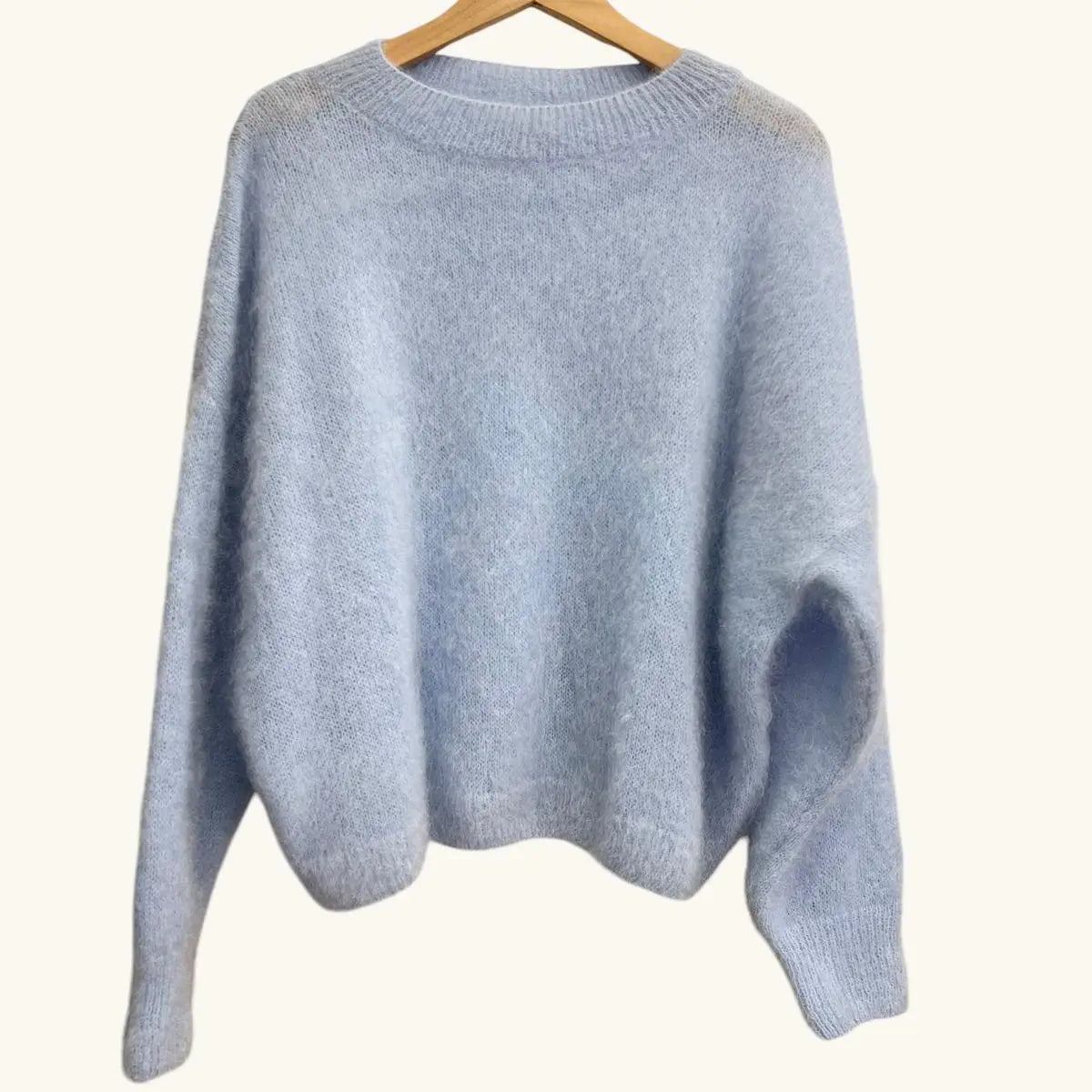 Naais Paris - lockerer Pullover in Hellblau