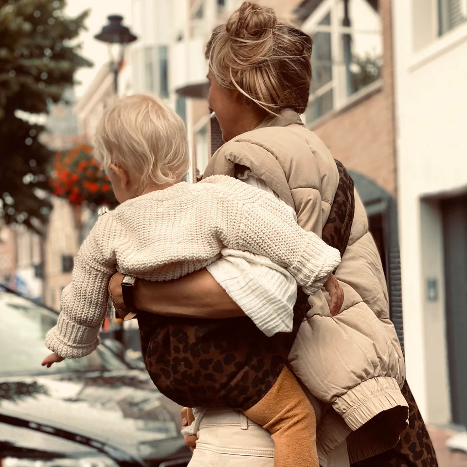 Wildride - Kindertrage Toddler Carrier in Leo braun NEU