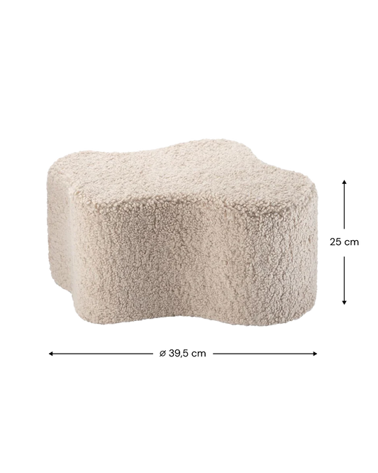 Wigiwama - Wolken Sitzpuff in  Teddy Bisquit