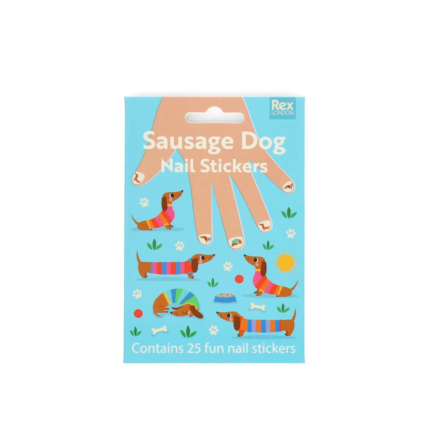 Rex London - Nagelsticker - Dackel