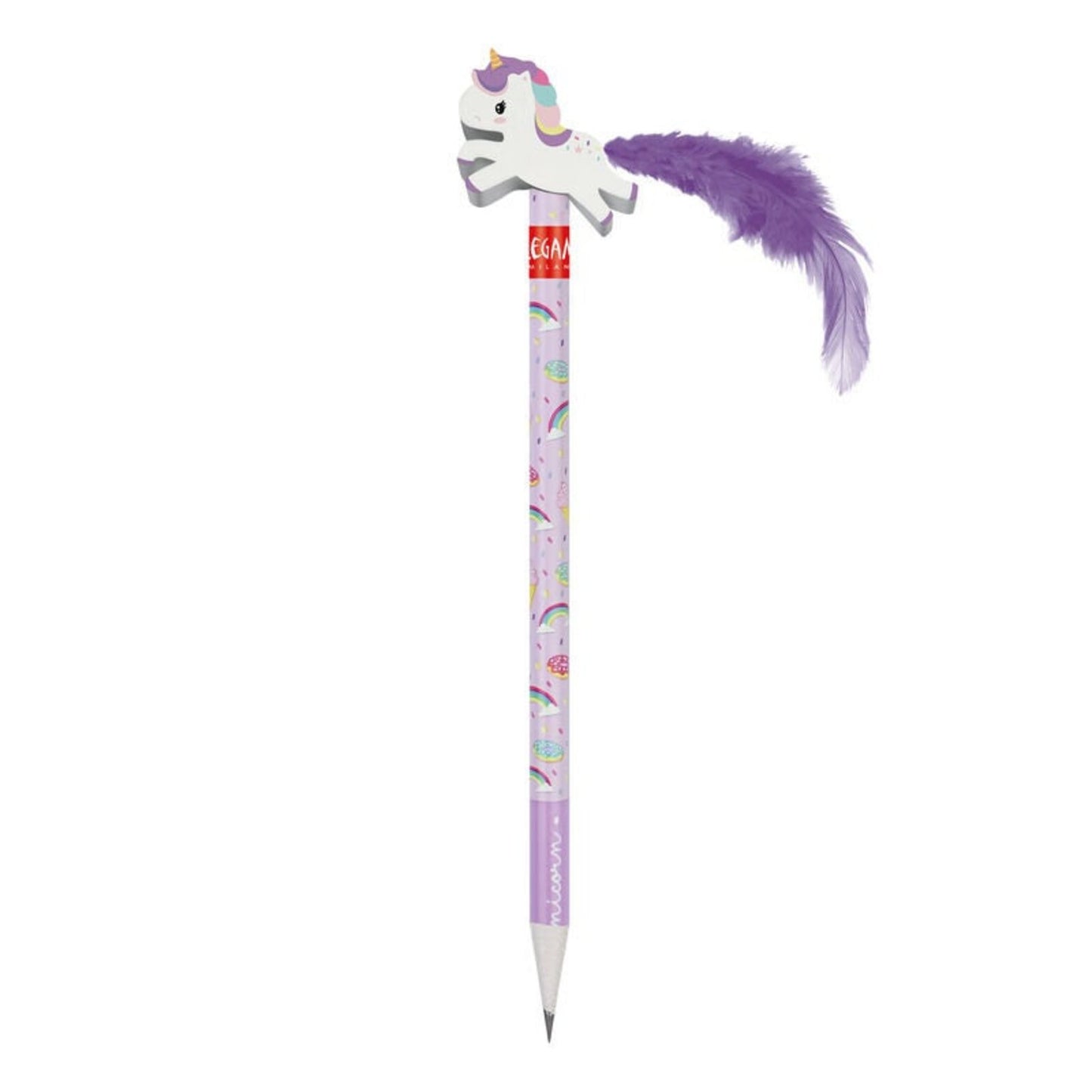 Legami - Einhorn Bleistift mir Einhorn Radiergummi