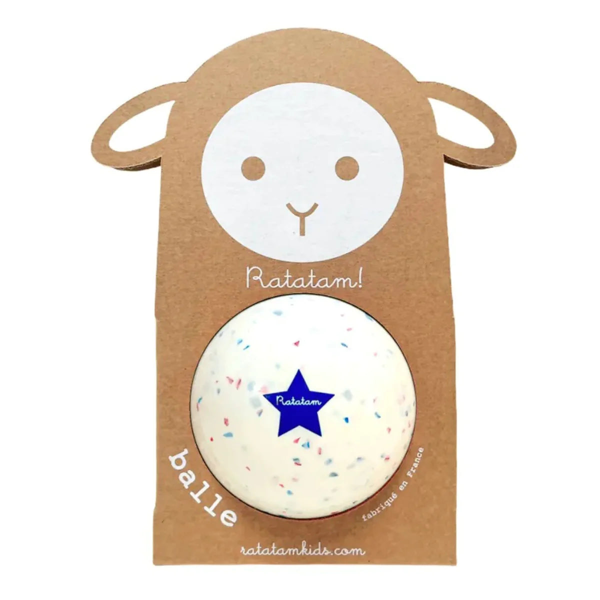 Ratatam - Confetti Ball 10cm Blau