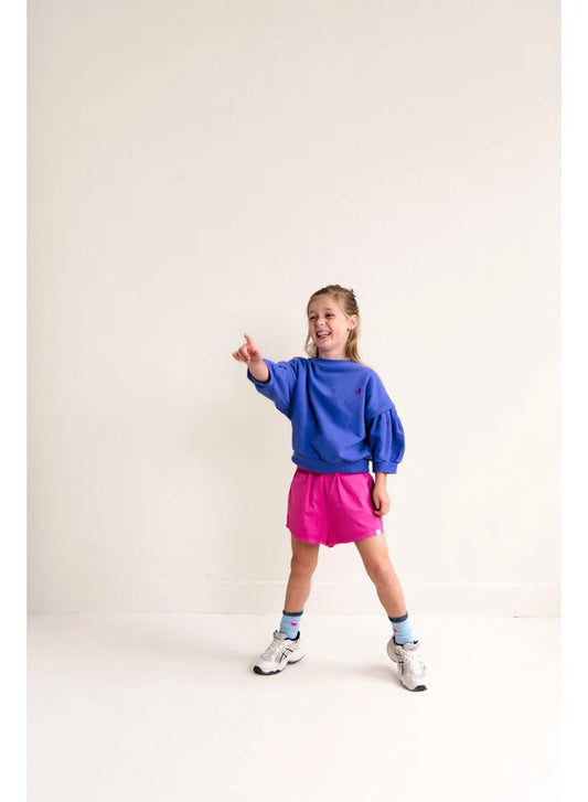 Jenest - Lou Denim Shorts in Fuchsia Pink