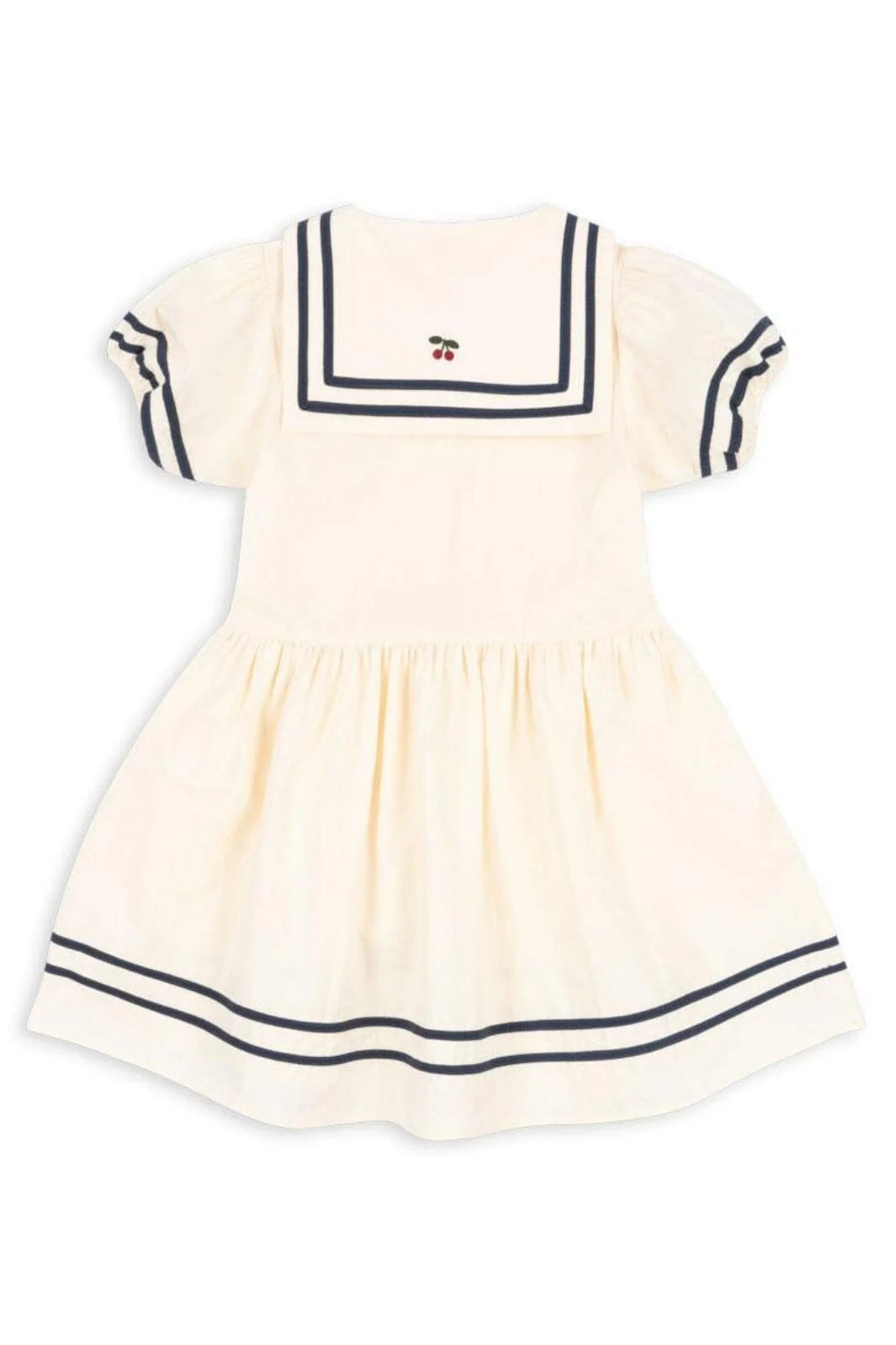Konges Sløjd - Allie Sailor Kleid in weiss Matrosenkleid aus Biobaumwolle