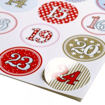 Krima & Isa - Adventskalender Aufkleber