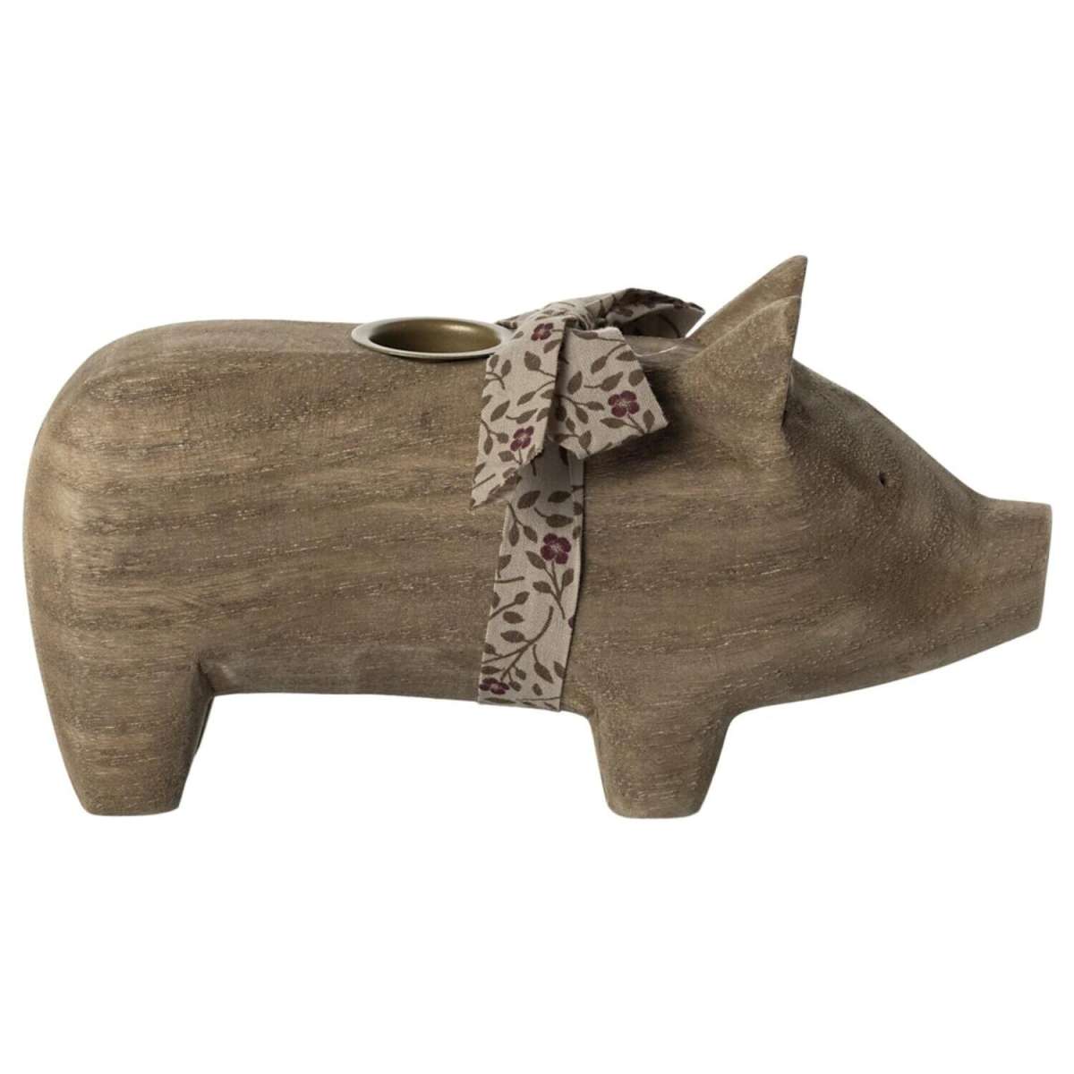 Maileg Schwein Holz in Medium in 3 Farben