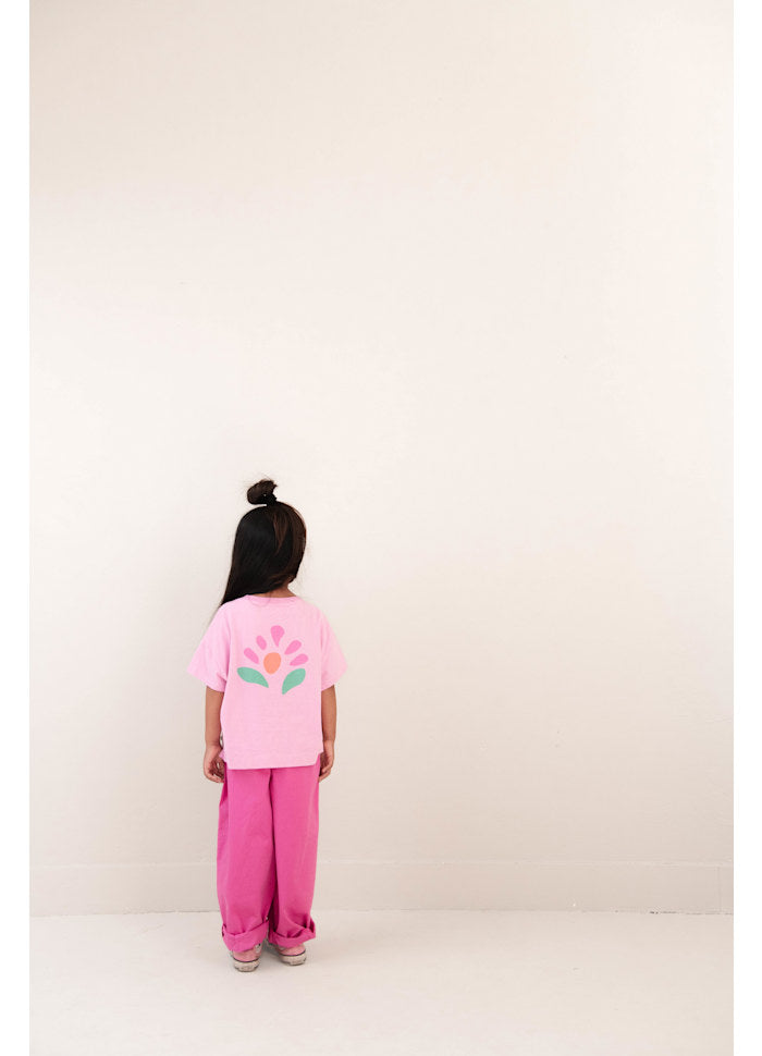 Jenest -Livia T-Shirt in Fuchsia Pink