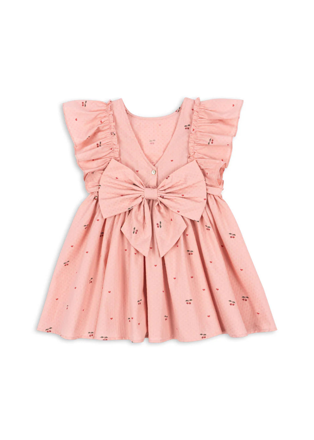 Konges Sløjd - Evia Bow Kleid mit kleinen Kirschen