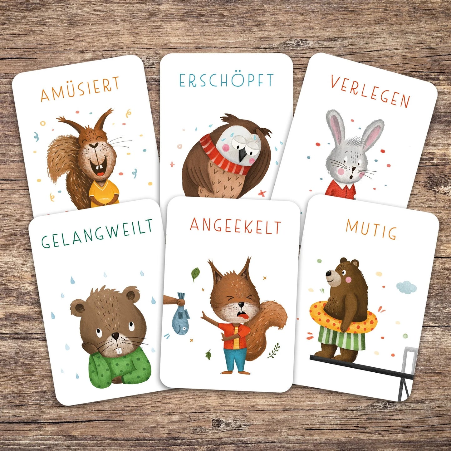Rüsselfuchs - Gefühlskarten für Kinder "starke Gefühle"