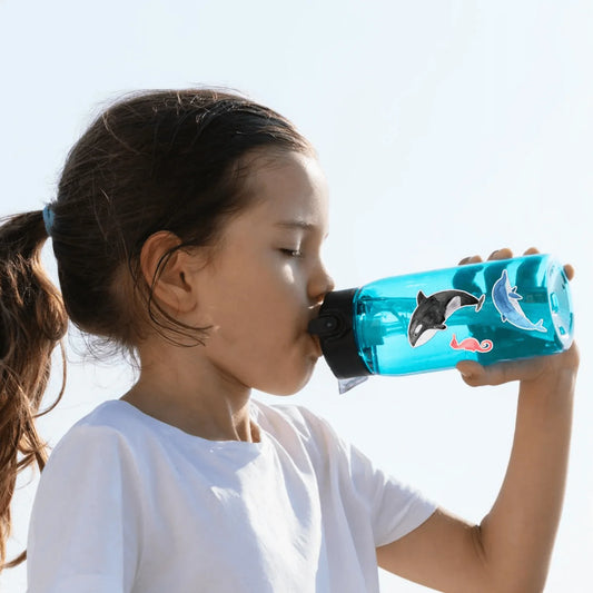 Frau Ottilie - wasserfeste Aufkleber Schulkind