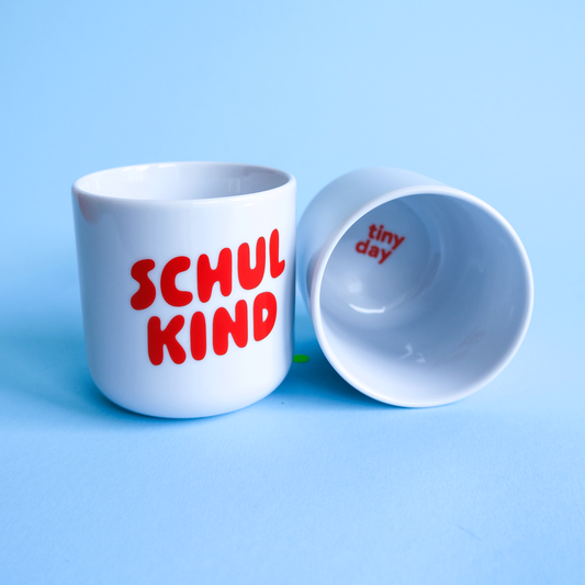 Tinyday - Schulkind Becher rot
