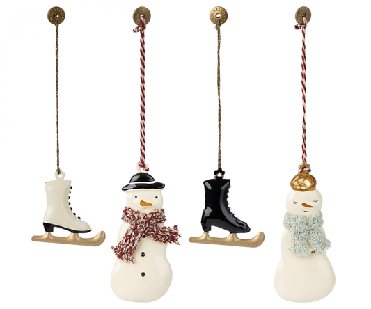 Maileg - Weihnachtsschmuck Metallornamente Winter Wunderland
