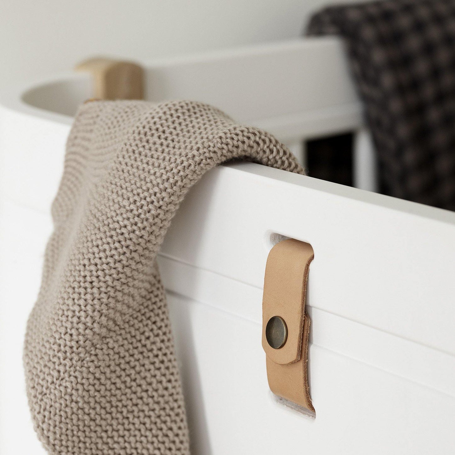 Oliver Furniture Wood Mini + Babybett in weiss/eiche ohne Umbau