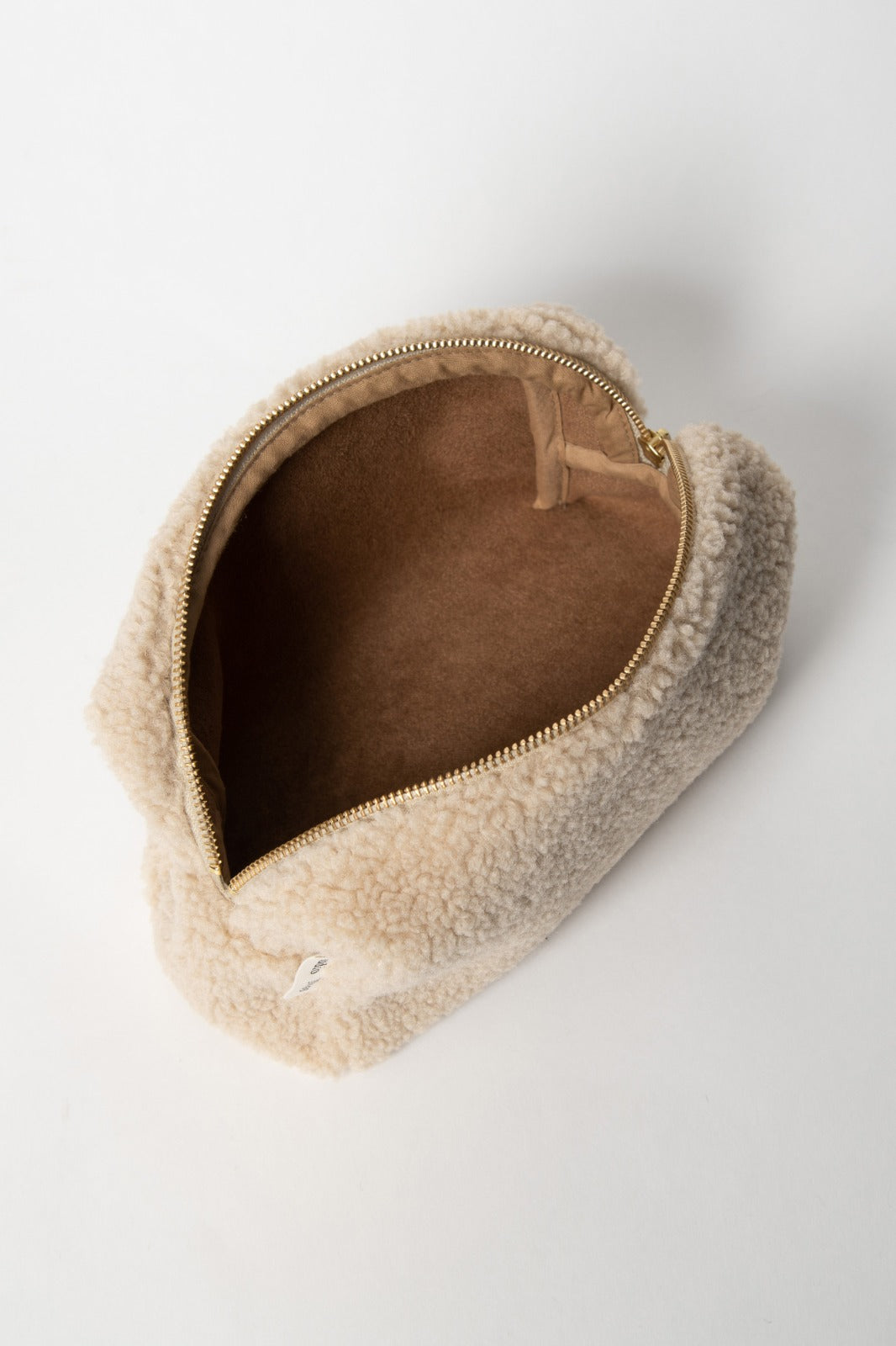 Studio Noos Windeltasche - Chunky Pouch - Teddy Ecru