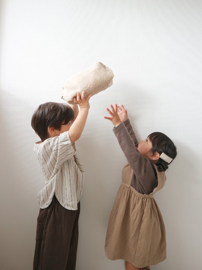 Studio Noos Windeltasche - Chunky Pouch - Teddy Ecru