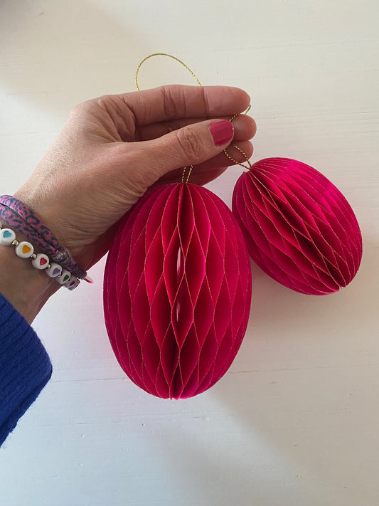 von Rike - Osterei in Neonpink