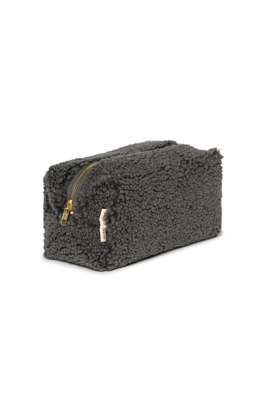 Studio Noos Windeltasche - Teddy Pouch -  Dark Grey