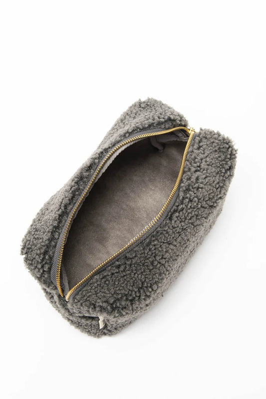 Studio Noos Windeltasche - Teddy Pouch -  Dark Grey