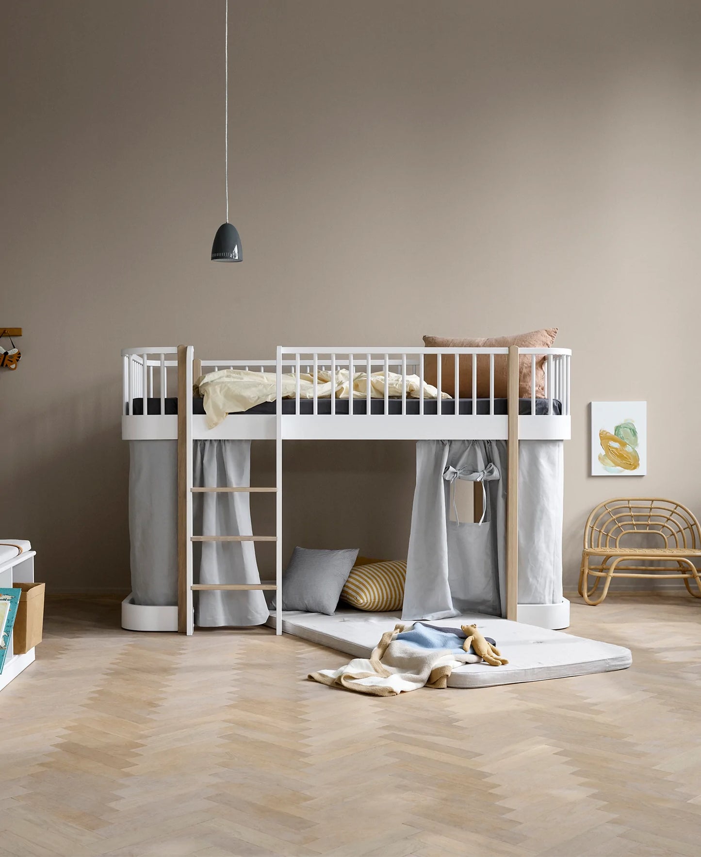 Oliver Furniture - Spielmatratze für Wood Orginal halbhohes Hochbett