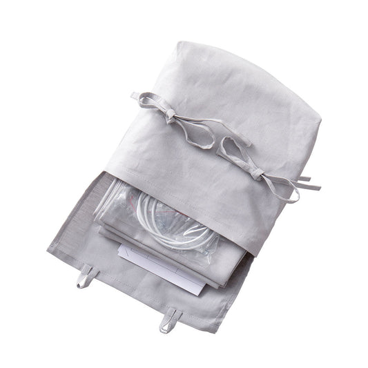 Oliver Furniture Vorhang Wood Mini+ Halbhohes Hochbett - Grau