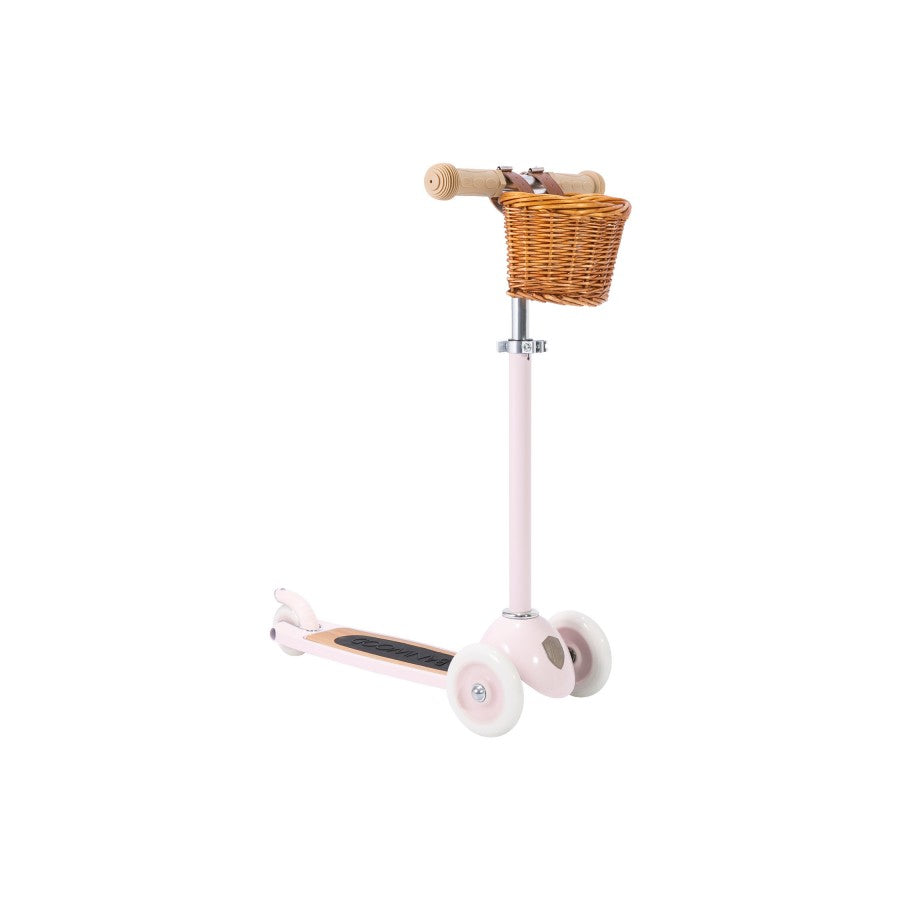 Banwood - Kinderroller Scooter in Rosa im Retrolook