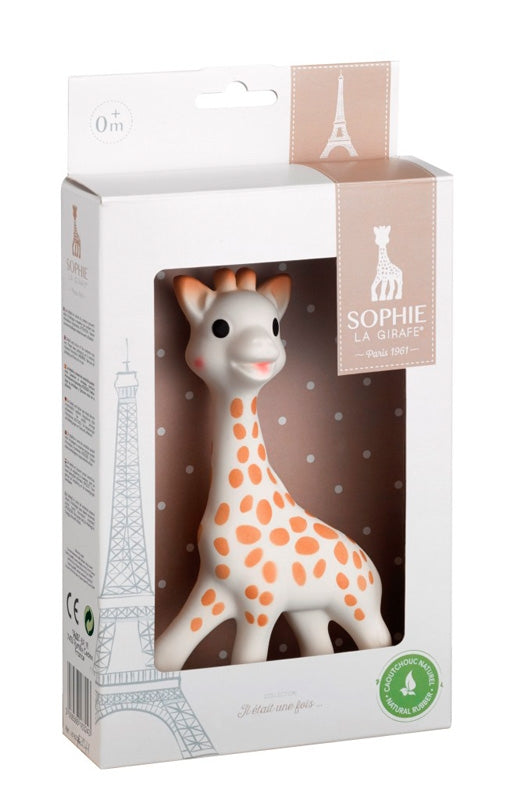 Sophie la Girafe - Geschenkkarton weiss Naturkautschuk