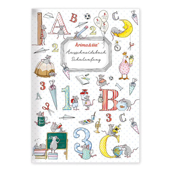 Krima&Isa Ausschneidebuch Schulanfang
