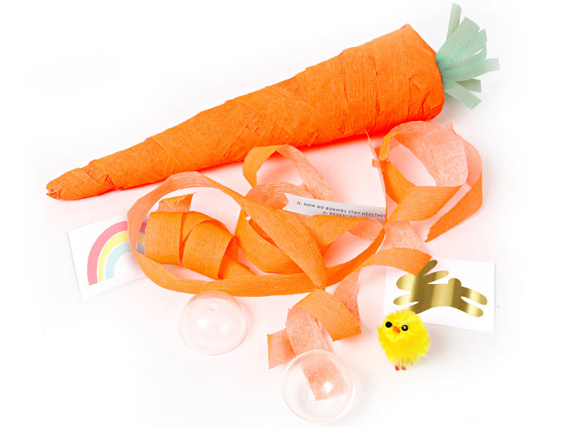 Meri Meri - Oster Karotten Party Crackers Knallbonbons 4er Set
