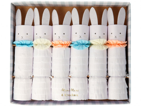 Meri Meri - Oster Bunny Party Crackers Knallbonbons 6er Set