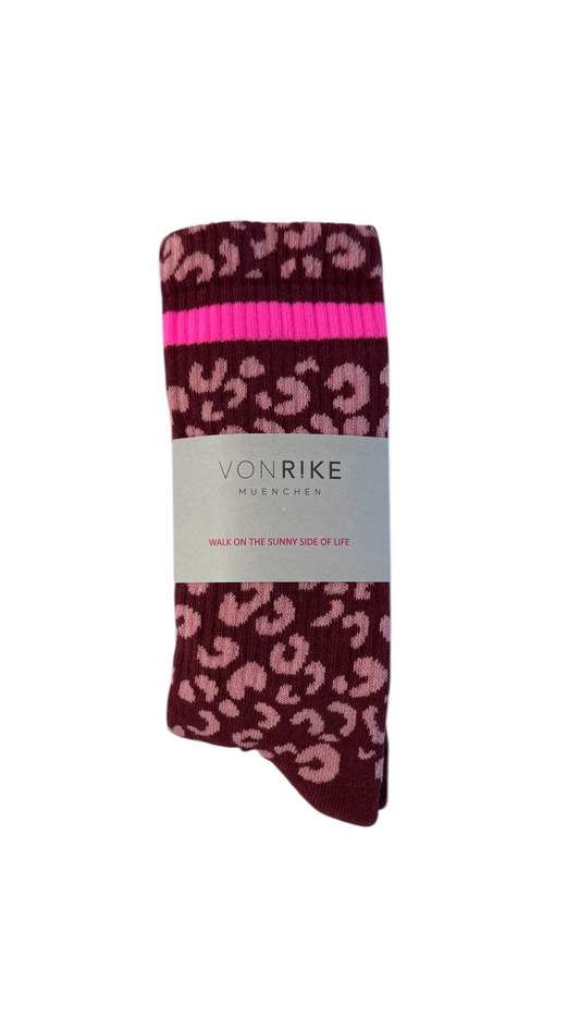 von Rike - Leo Socken in Bordeaux
