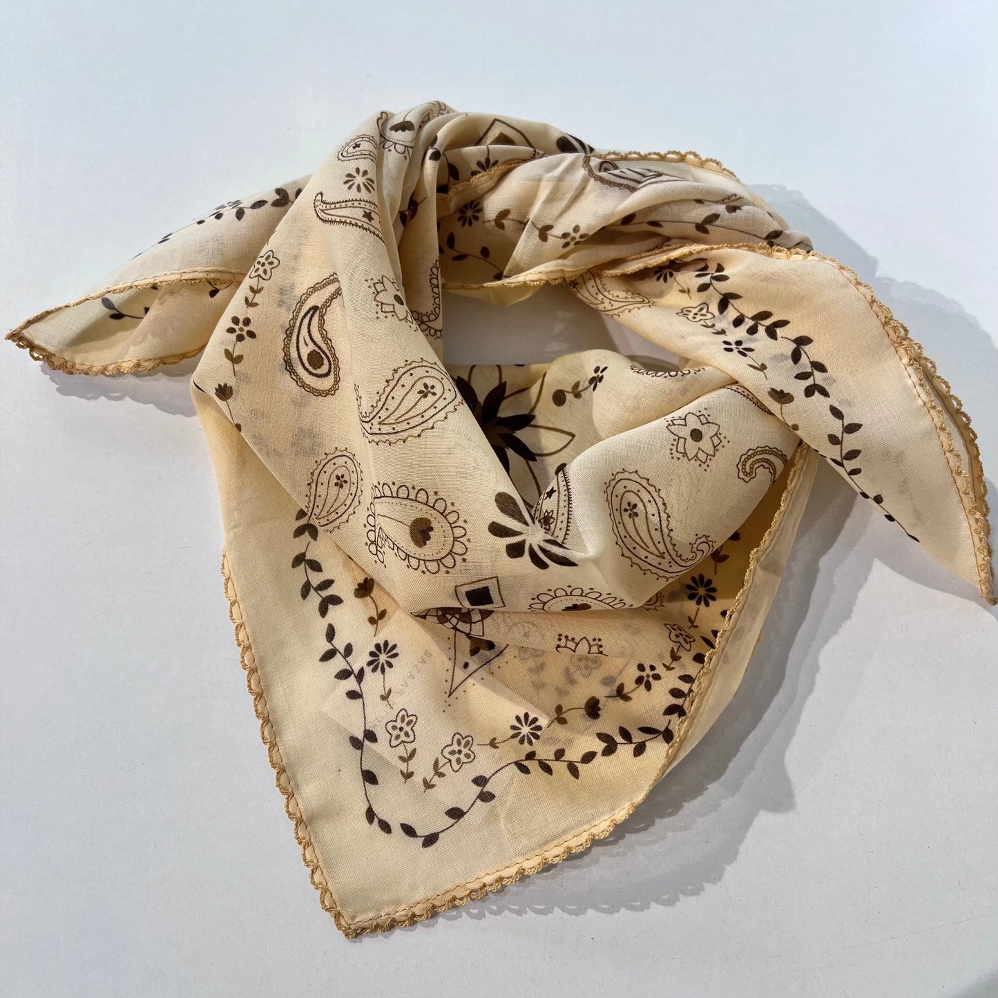 Stadtkinder - Bandana in weiss schwarz