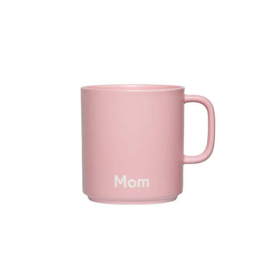 Design Letters - Mum Tasse mit Henkel in Rosa